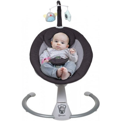 BabyGo - Leagan si balansoar Homey, Gri
