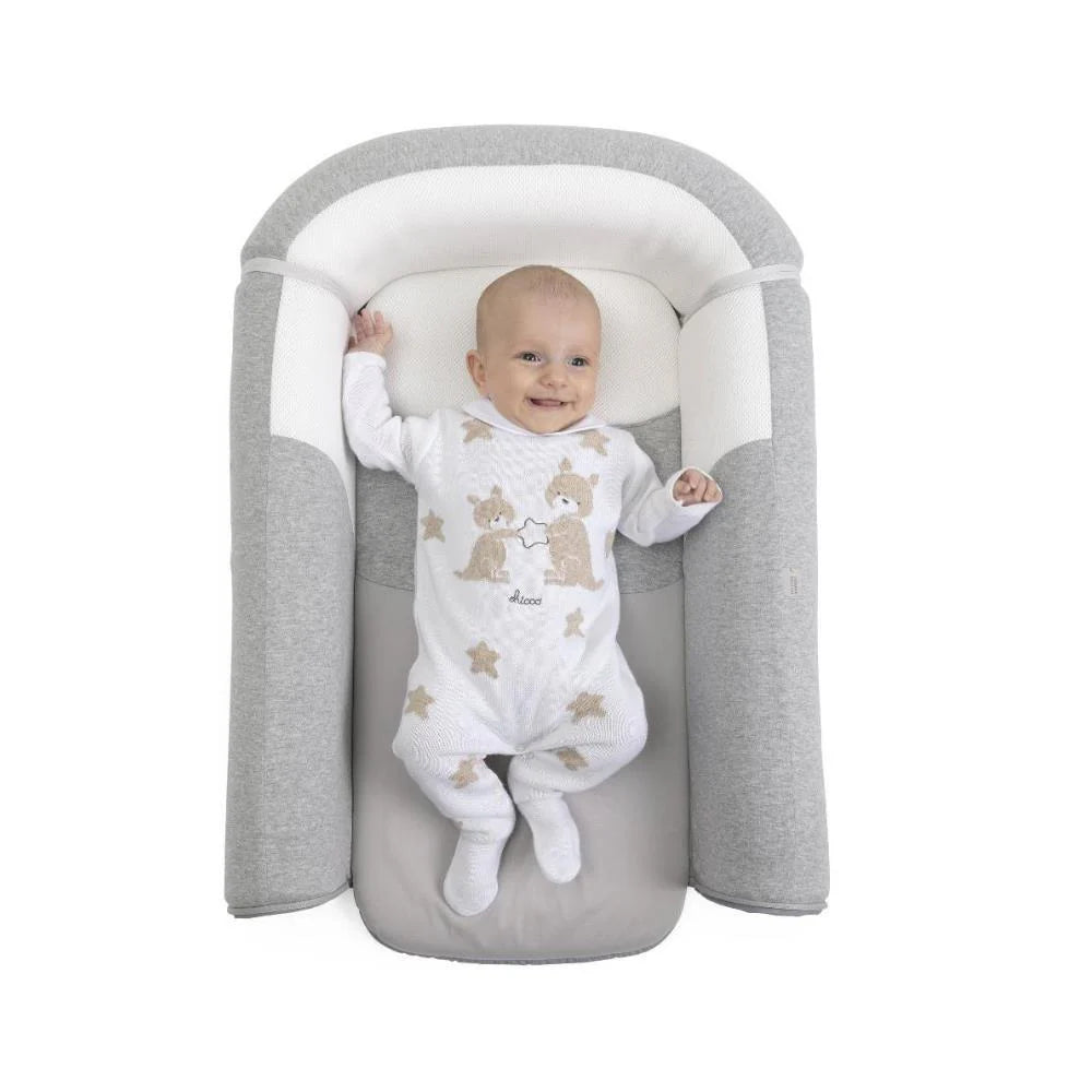 Babynest multifunctional 3 in 1 Chicco Mommy Pod, Grey 0 luni+
