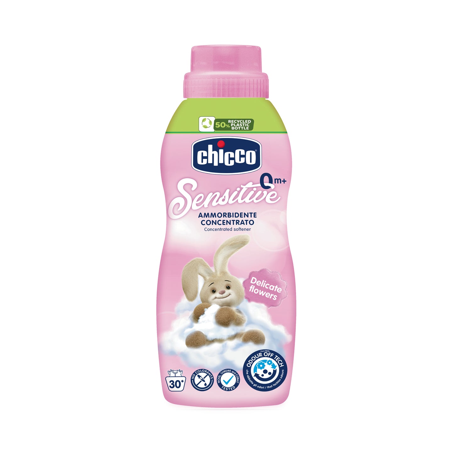 Balsam concentrat Chicco, pentru haine. Delicate Flowers, 750ml, 0luni+