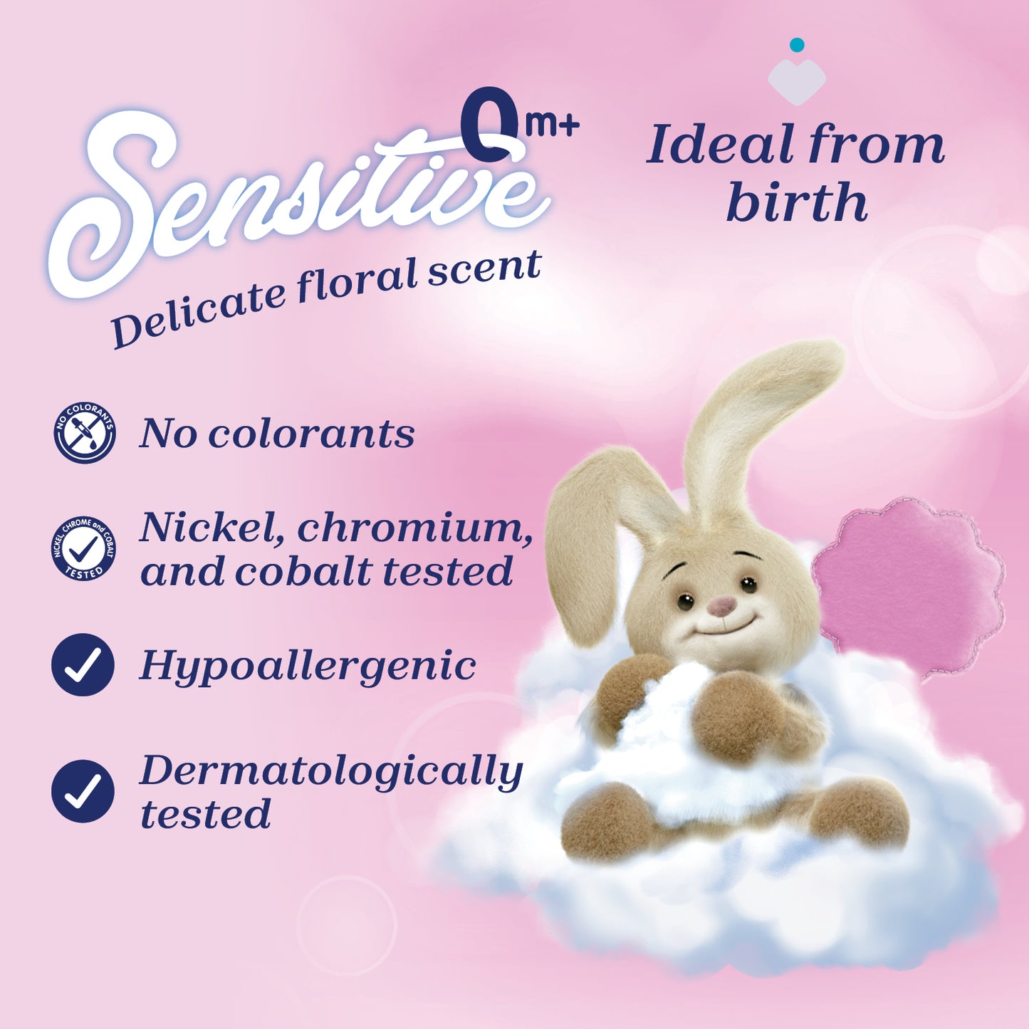 Balsam concentrat Chicco, pentru haine. Delicate Flowers, 750ml, 0luni+