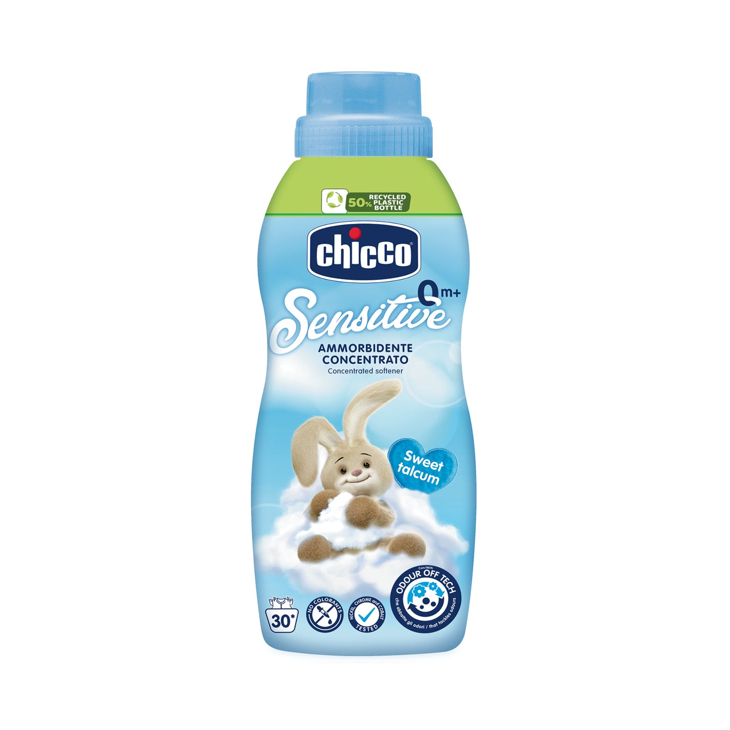 Balsam concentrat Chicco, pentru haine. Sweet Talcum, 750ml, 0luni+