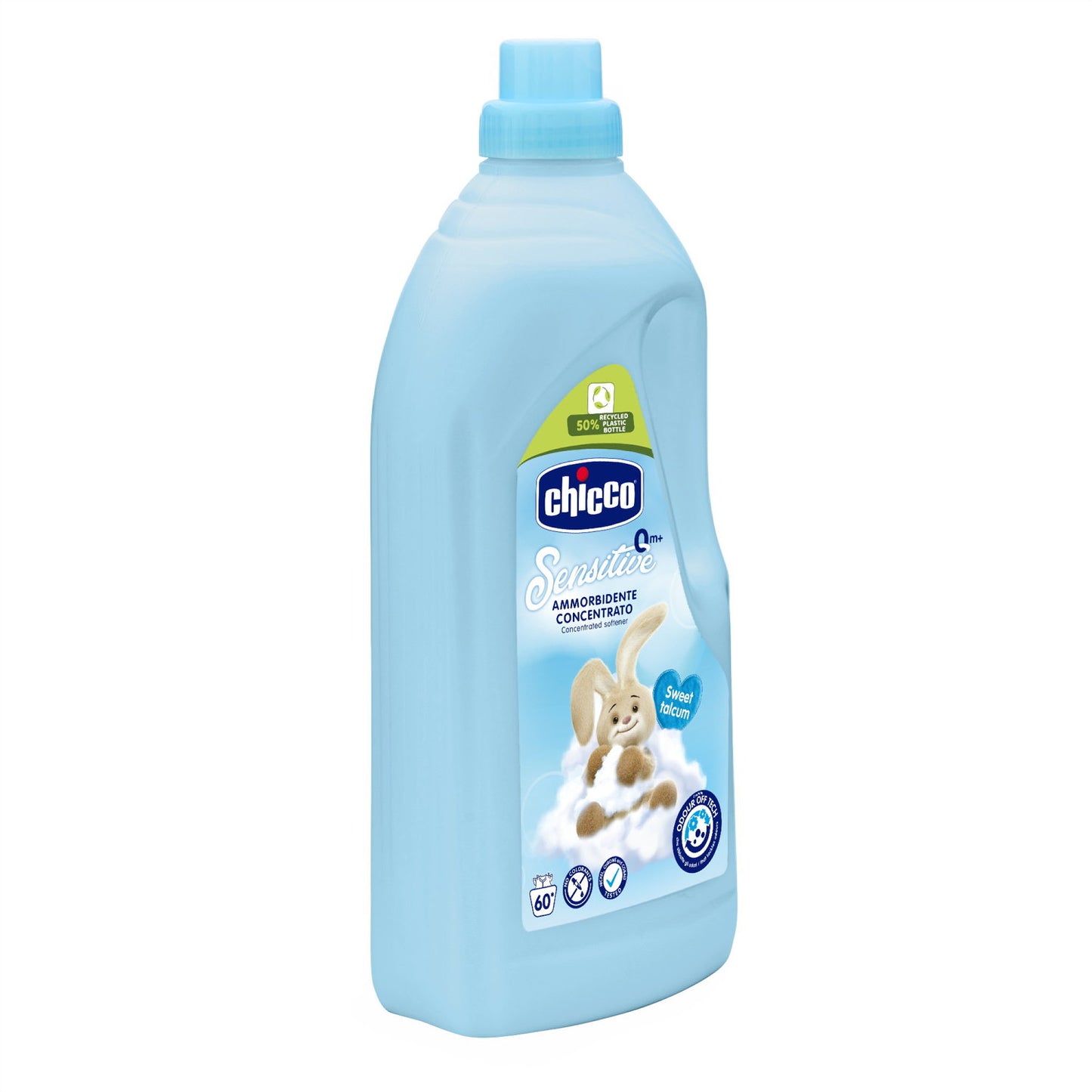 Balsam concentrat Chicco, pentru haine. Sweet Talcum, 1.5L, 0luni+