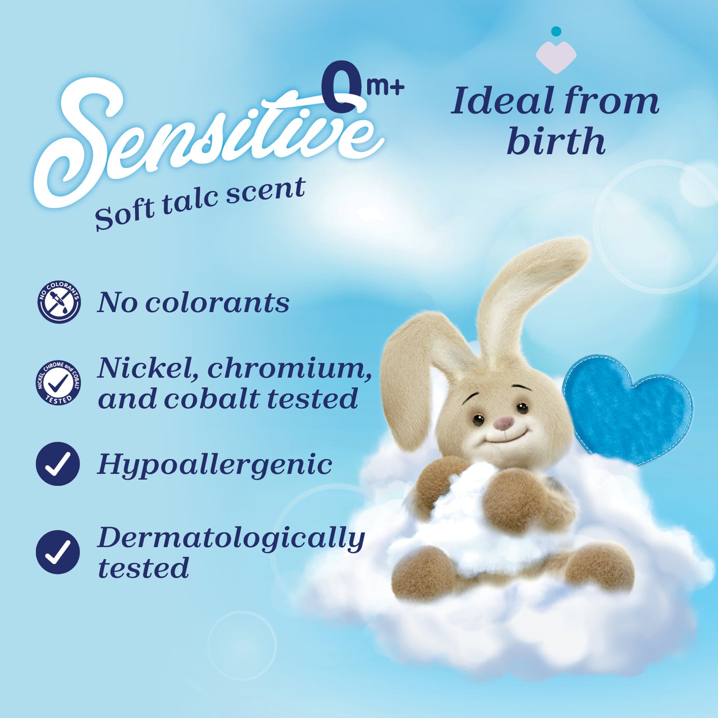 Balsam concentrat Chicco, pentru haine. Sweet Talcum, 1.5L, 0luni+