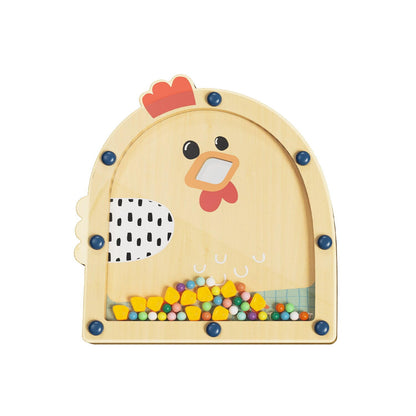 Joc Montessori - Hraneste gaina