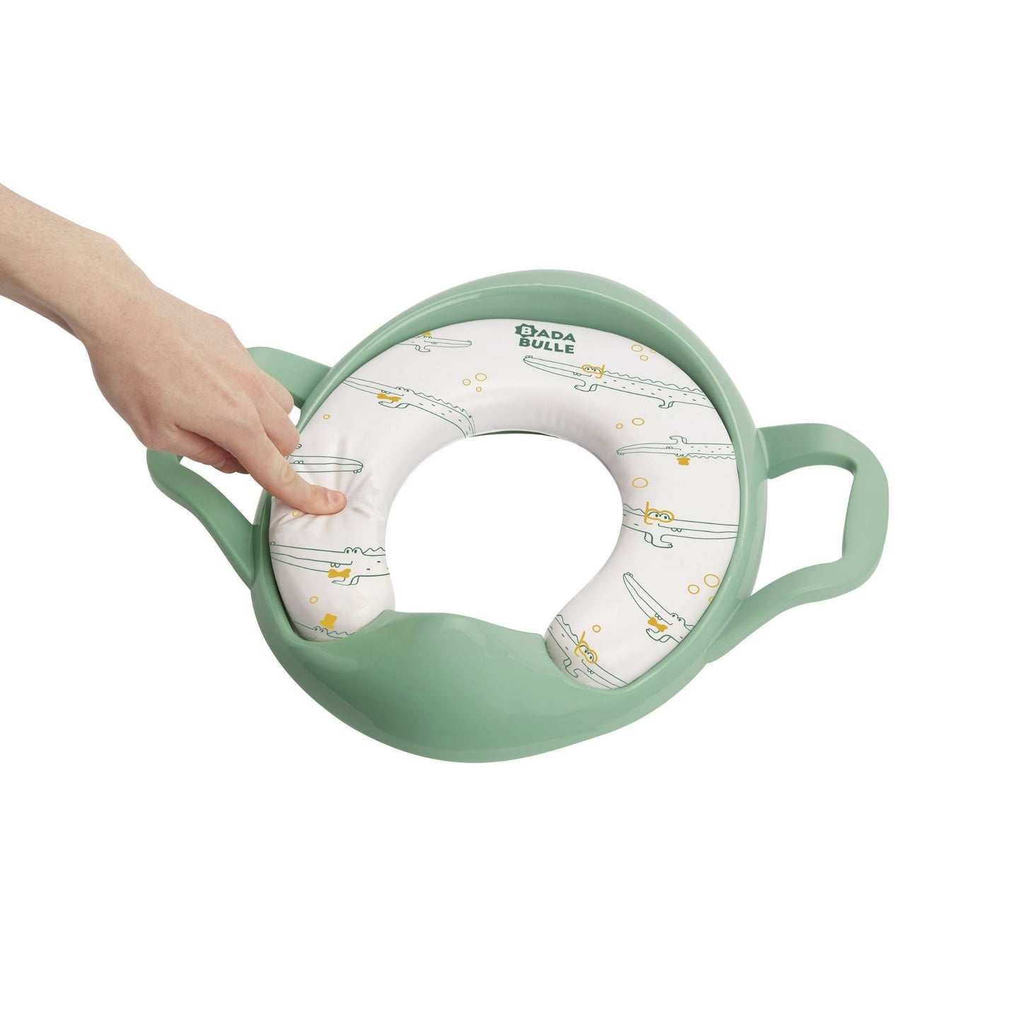 Badabulle - Reductor Wc Cu Manere Verde