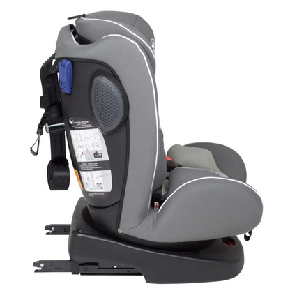 BabyGo - Scaun auto rotativ cu isofix Nova 360° Grey, 0 - 36 kg