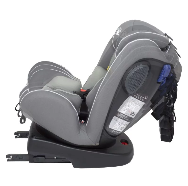 BabyGo - Scaun auto rotativ cu isofix Nova 360° Grey, 0 - 36 kg