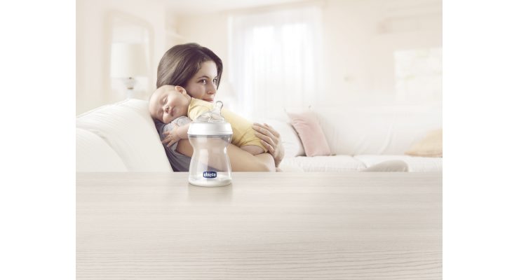 Biberon Chicco STEP UP, 250ml, t.s., flux mediu, 2luni+, 0%BPA