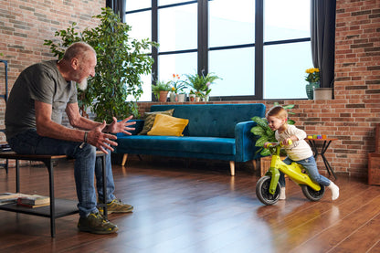 Bicicleta copii Chicco Green Hopper ecologica pentru echilibru, 18luni+