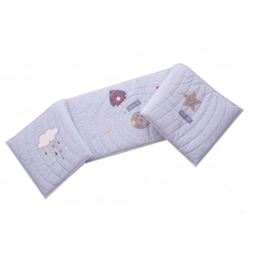 Protectie laterala pentru patut Far Away Universe Bizzi Growin