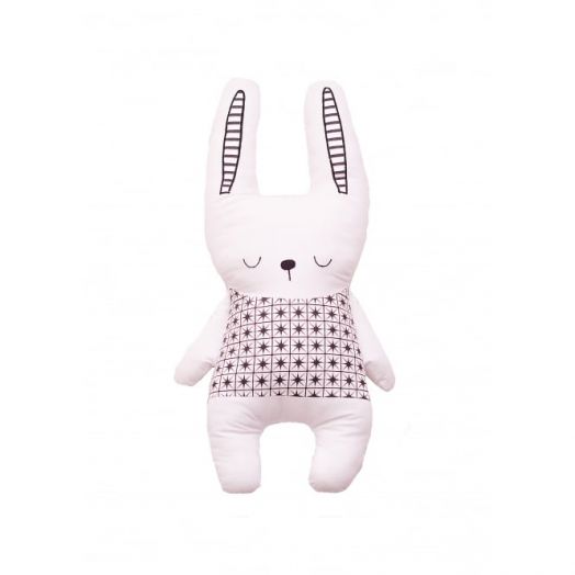 Pernuta din bumbac iepuras monocrom Bizzi Growin