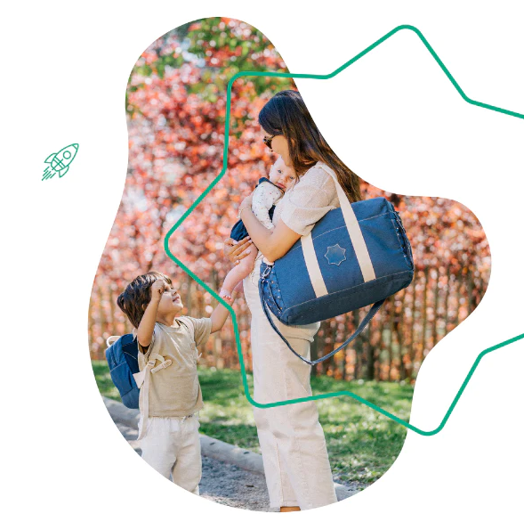 Badabulle - Geanta de scutece Bowling Oasis