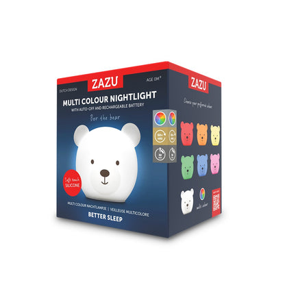 Lampa de veghe multicolora Bor the Bear , Zazu Kids