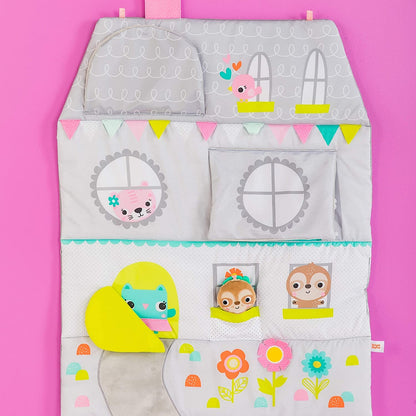 Bright Starts - Salteluta de activitati & Casuta de papusi Floors of Fun