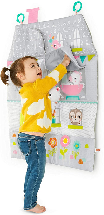 Bright Starts - Salteluta de activitati & Casuta de papusi Floors of Fun