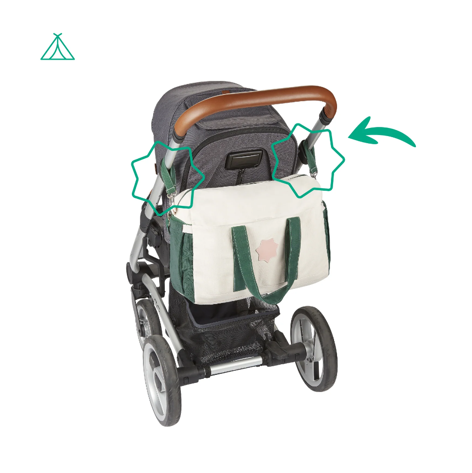 Badabulle - Geanta de scutece Bowling Safari