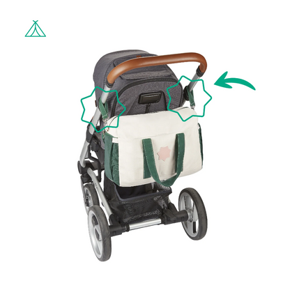 Badabulle - Geanta de scutece Bowling Safari