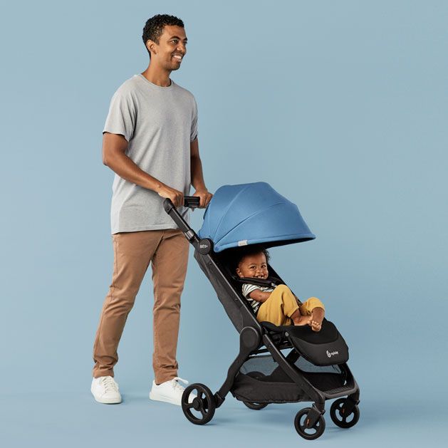 Parasolar Carucior Ergobaby Metro+ Azure UPF 50+ Ergobaby METPSUNAZ