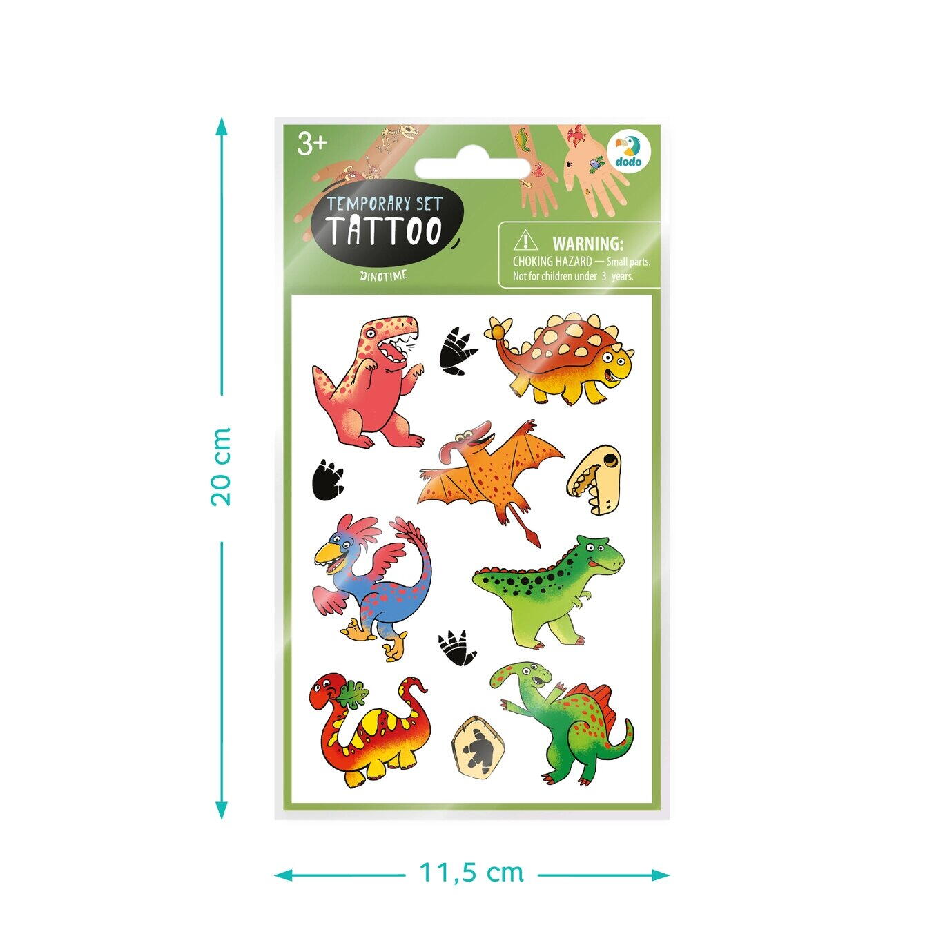 Tatuaje temporare - Dinozauri