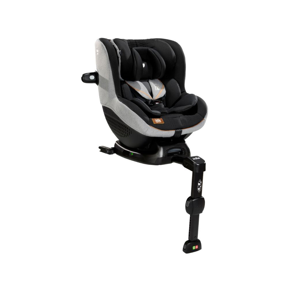 Set scaun auto i-Size Joie i-Quest Signature Carbon, 40-105 cm + Baza i-Size i-Base LX 2, certificat R129