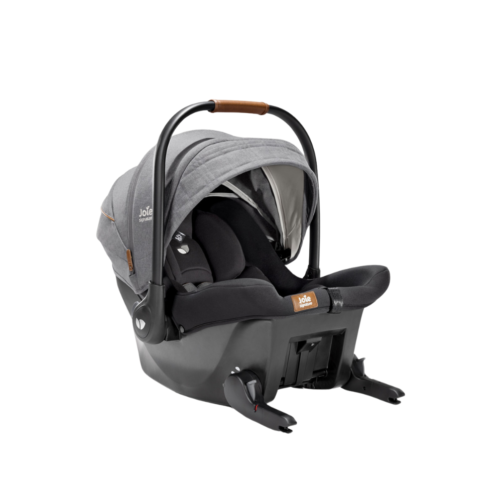 Joie - Scoica auto cu ISOFIX integrat Sprint Signature Carbon, nastere - 75 cm, testata inclusiv la impact lateral, conform ECE R129 si testata ADAC