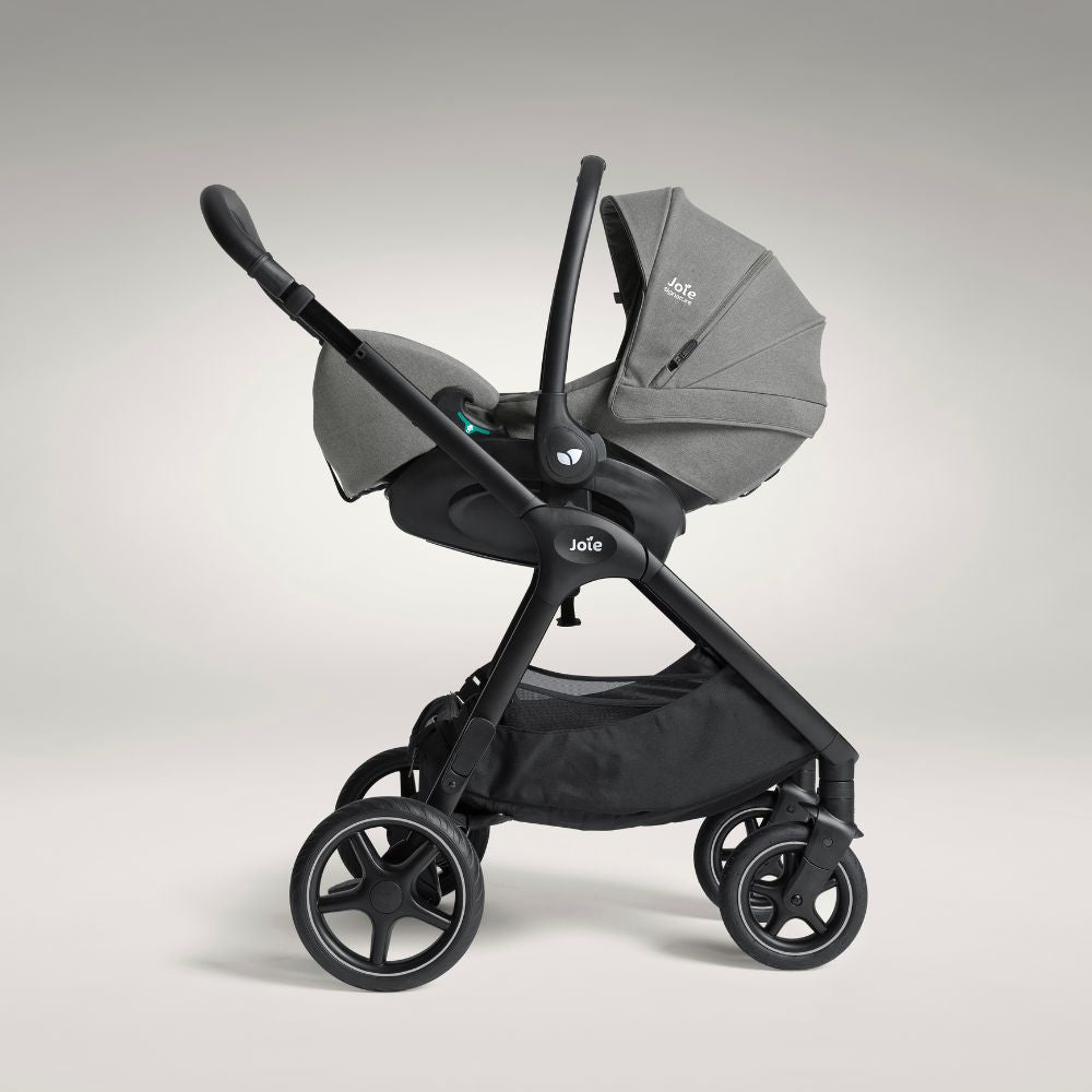 Joie - Scoica auto inclinabila i-Size i-Level Pro Signature Evergreen, 40-87 cm, certificata R129