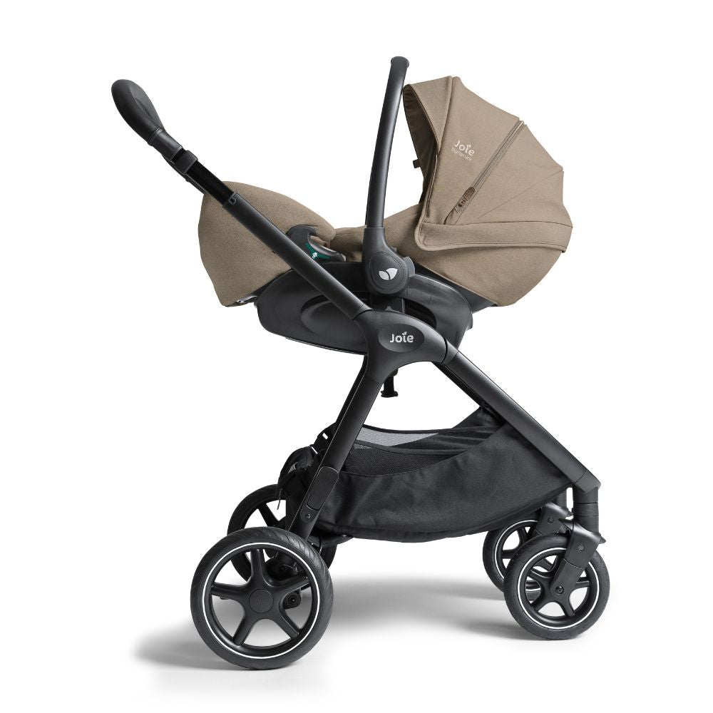 Joie - Scoica auto inclinabila i-Size i-Level Pro Signature Sandstone, 40-87 cm, certificata R129