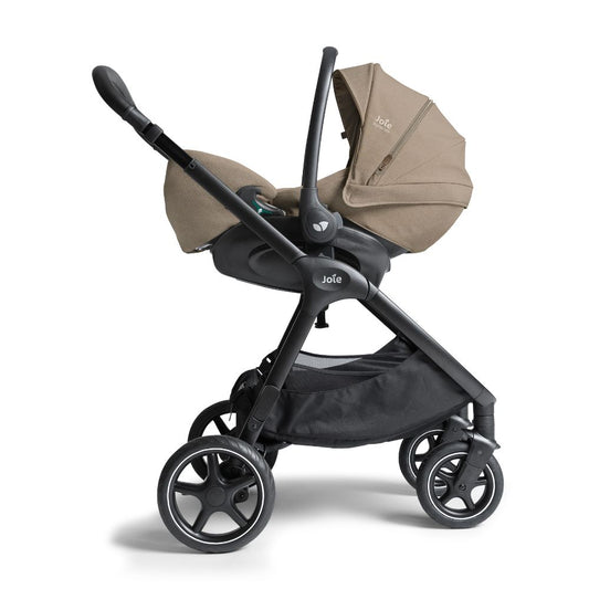Joie - Scoica auto inclinabila i-Size i-Level Pro Signature Sandstone, 40-87 cm, certificata R129