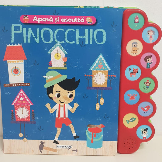 Apasa si asculta povestea - Pinocchio
