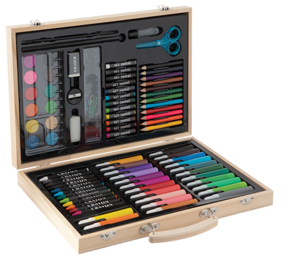 Trusa pentru pictura si desen (86 piese)