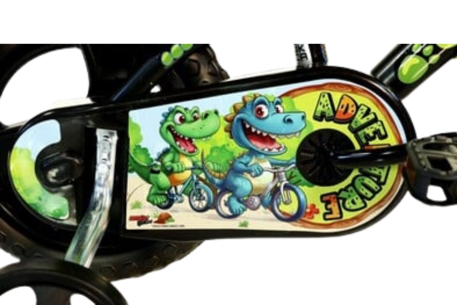 Bicicleta copii 12'' Aventurile dinozaurului