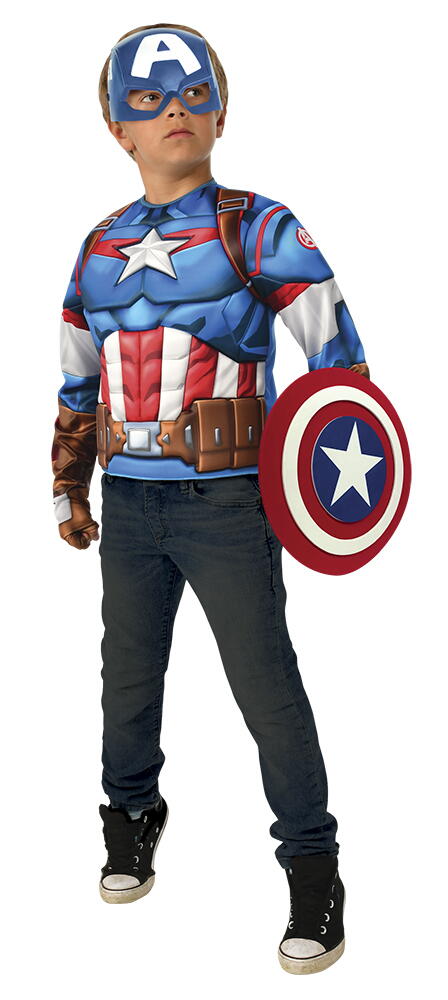 Set Captain America - Bluza & accesorii