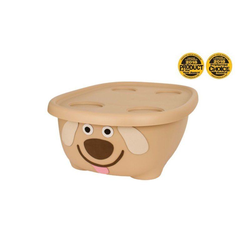 Cadita de Baie cu Suport si Capac Catelus Crem Prince Lionheart 6712H