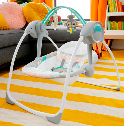 Bright Starts - Leagan portabil Whimsical Wild