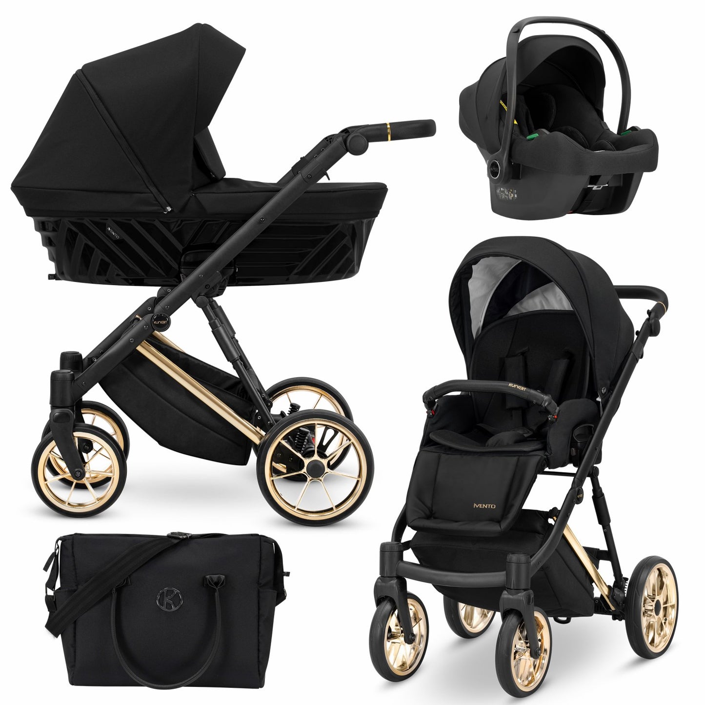 Carucior Kunert 3 in 1 Ivento Premium