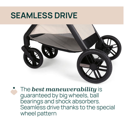 Carucior copii 3 in 1 Chicco Bellagio, Amber Glow (bej deschis), 0luni+