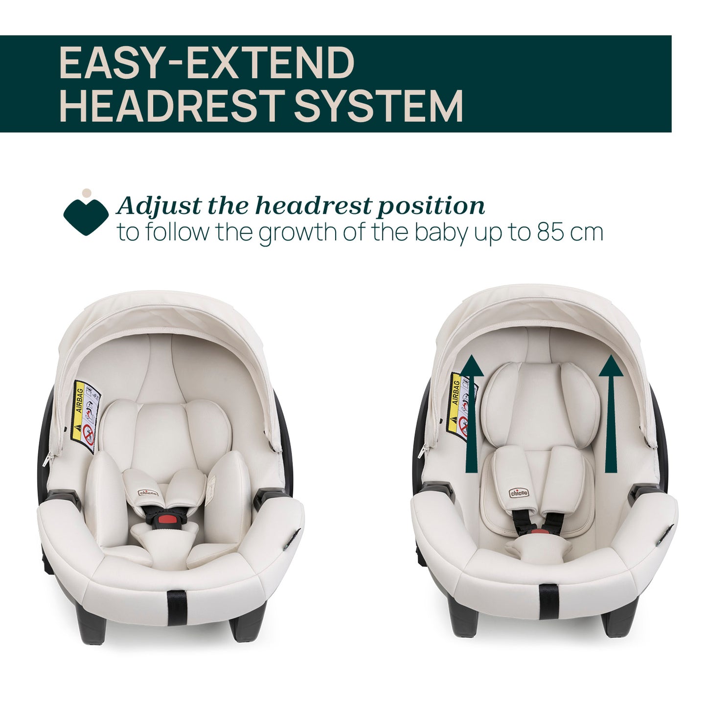 Carucior copii 3 in 1 Chicco Bellagio, Amber Glow (bej deschis), 0luni+