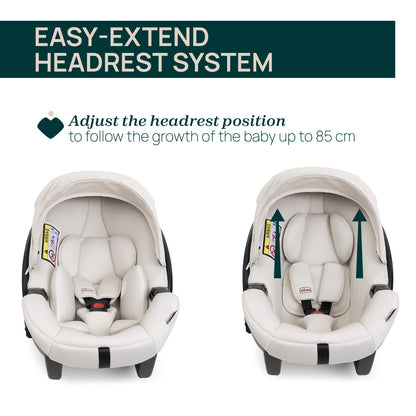 Carucior copii 3 in 1 Chicco Bellagio, Amber Glow (bej deschis), 0luni+