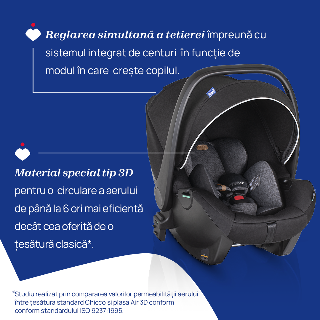 Carucior copii 3 in 1 Chicco Bellagio, Fir Tree (verde inchis), 0luni+