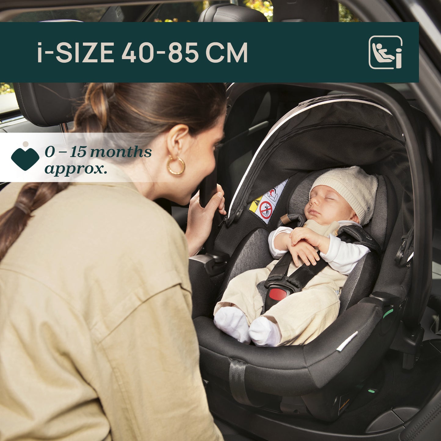 Carucior copii 3 in 1 Chicco Bellagio, Fir Tree (verde inchis), 0luni+