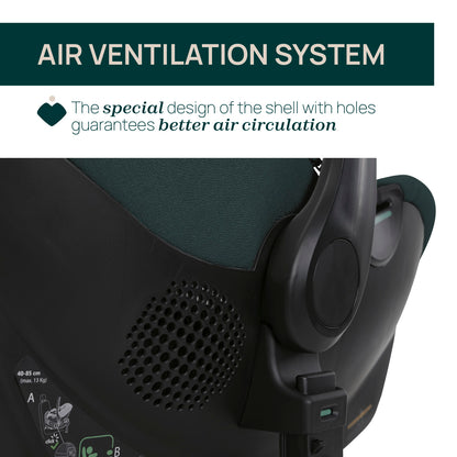 Carucior copii 3 in 1 Chicco Bellagio, Fir Tree (verde inchis), 0luni+