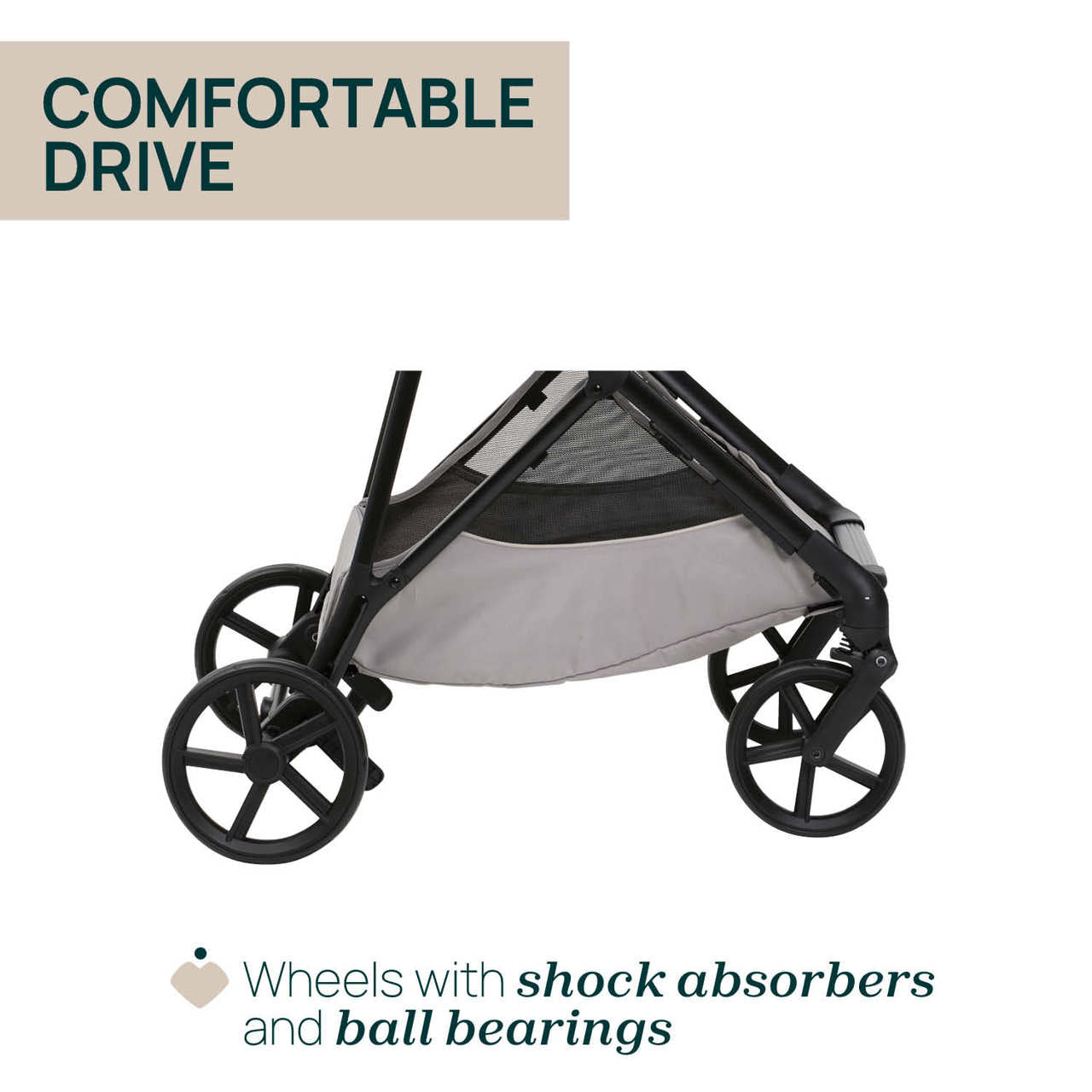 Carucior copii 3 in 1 Chicco Seety, cu scaun auto Kory Plus I-Size, FlorenceBeige (Bej), 0luni+