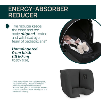 Carucior copii 3 in 1 Chicco Seety, cu scaun auto Kory Plus I-Size, FlorenceBeige (Bej), 0luni+