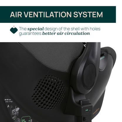 Carucior copii 3 in 1 Chicco Seety, cu scaun auto Kory Plus I-Size, FlorenceBeige (Bej), 0luni+