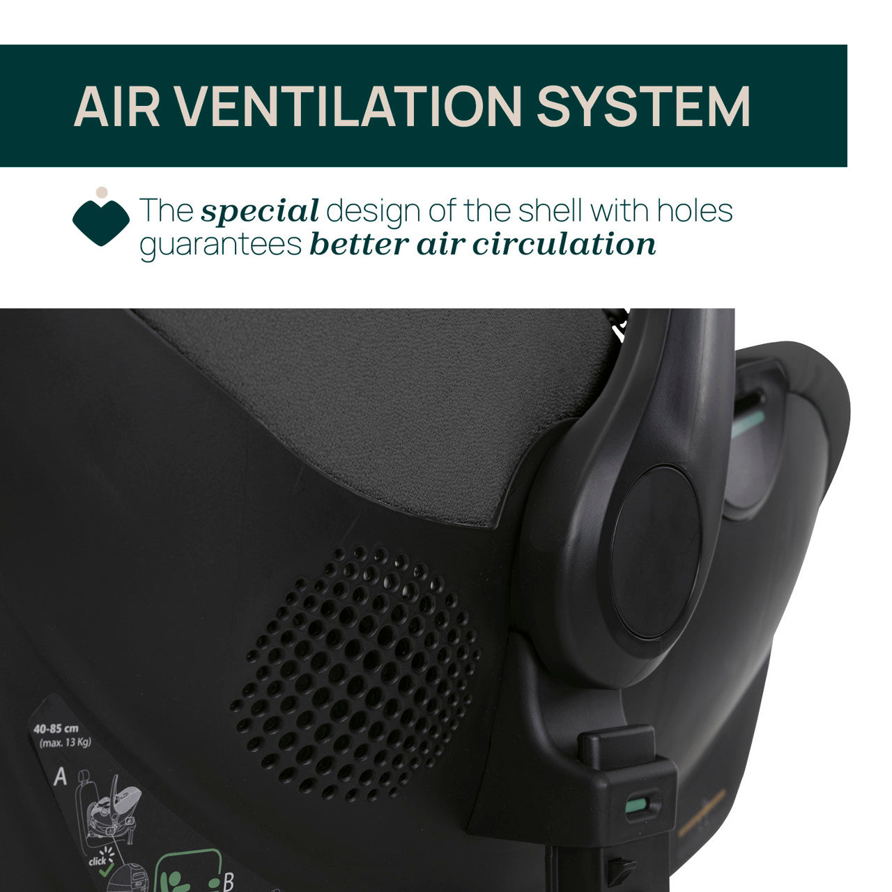 Carucior copii 3 in 1 Chicco Seety, cu scaun auto Kory Plus I-Size, OxFord Blue (Albastru), 0luni+