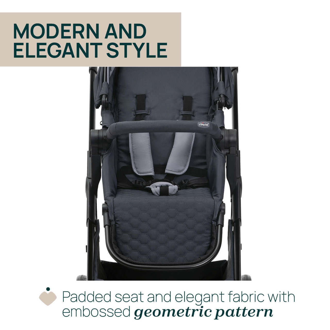 Carucior copii 3 in 1 Chicco Seety, Kory Plus I-Size 87146, BostonGrey (Gri), 0luni+