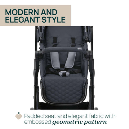 Carucior copii 3 in 1 Chicco Seety, Kory Plus I-Size 87146, BostonGrey (Gri), 0luni+