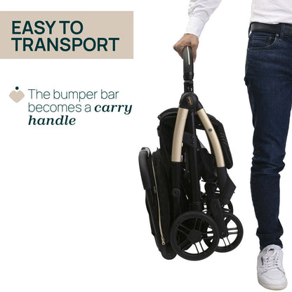 Carucior sport Chicco Goody XPlus Black ReLux (Negru), 0luni+