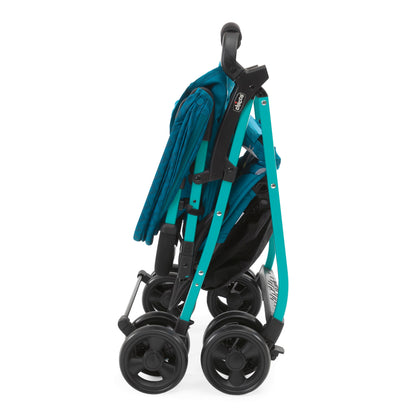 Carucior sport Chicco Ohlala 3, Sloth In Space (Albastru), 0luni+