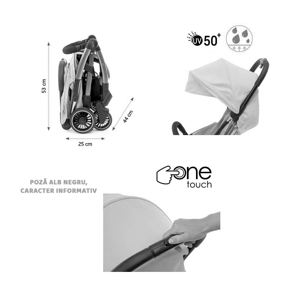 Carucior sport copii Chicco Cheerio, Hydra, 0luni+